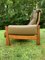 Set of Brutalist Armchair and Ottoman in the style of Pierre Chapo, 1960s 8