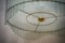 Runder Mid-Century Stil Kronleuchter aus Muranoglas & Messing, 2000er 2