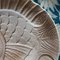 French Majolica Fish Plates and Platter from Sarreguemines, 1970s, Set of 7 6