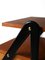 Scandinavian Bedside Tables with Black Details, 1960s, Set of 2, Image 5
