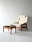 Fauteuil et Ottomane Vintage Scandinaves, 1950s 2