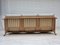 Danish 3-Seater Sofa in Oak, 1970s 17