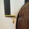 Grand Miroir Mural Mid-Century en Laiton dans le style de Gio Ponti, 1950s 14