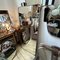 Grand Miroir Mural Mid-Century en Laiton dans le style de Gio Ponti, 1950s 3