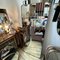 Grand Miroir Mural Mid-Century en Laiton dans le style de Gio Ponti, 1950s 10