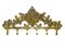 Golden Brass Coat Rack, Image 7