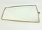 Mid-Century German Wall Mirror in Aluminium, 1950s 4