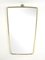 Mid-Century German Wall Mirror in Aluminium, 1950s 1