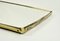 Mid-Century German Wall Mirror in Aluminium, 1950s 8