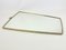 Mid-Century German Wall Mirror in Aluminium, 1950s 7