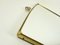 Mid-Century German Wall Mirror in Aluminium, 1950s 6
