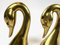Vintage Brass Swan Head Bookends, 1960s, Set of 2 4