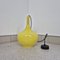 Yellow Opaline Glass Pendant Lamp from Doria, Germany, 1960s 4