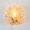 Mid-Century Modern Amber Bubble Glass Wall Lights by Helena Tynell for Limburg, Germany, 1970s, Set of 2 7