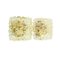 Mid-Century Modern Amber Bubble Glass Wall Lights by Helena Tynell for Limburg, Germany, 1970s, Set of 2 1