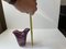 Vase Violet en Verre de Murano dans le style de Fulvio Bianconi pour Venini, 1950s 7