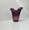 Vase Violet en Verre de Murano dans le style de Fulvio Bianconi pour Venini, 1950s 1