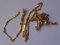 Necklace and Bracelet with Christ of Saint John of the Cross after Salvador Dali, Set of 2, Image 3