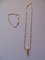 Necklace and Bracelet with Christ of Saint John of the Cross after Salvador Dali, Set of 2, Image 2