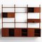 Royal Teak Wandregal mit 5 Schränken und Regalen von Poul Cadovius für Cado, 1960er 3