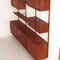 Royal Teak Wandregal mit 5 Schränken und Regalen von Poul Cadovius für Cado, 1960er 6