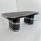 New York Desk in Black Lacquered Metal & Linoleum from Mauser, Germany, 1950 7