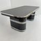 New York Desk in Black Lacquered Metal & Linoleum from Mauser, Germany, 1950 6