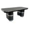 New York Desk in Black Lacquered Metal & Linoleum from Mauser, Germany, 1950 1
