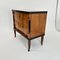 Biedermeier Kommode aus Ebonisiertem & Vergoldetem Kirschholz, Franconia, 1820er 7