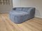 Montel Wave Corner Sofa in Gray Fabric, Image 2