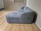 Montel Wave Corner Sofa in Gray Fabric, Image 3