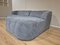 Montel Wave Corner Sofa in Gray Fabric, Image 8