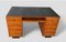 Vintage Wooden Desk with Linoleum Top, 1950s, Image 3