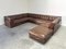 Vintage Leather Modular Sofa, 1970s, Set of 8, Image 4