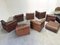 Vintage Leather Modular Sofa, 1970s, Set of 8, Image 18