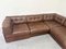 Vintage Leather Modular Sofa, 1970s, Set of 8, Image 9