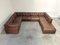 Vintage Leather Modular Sofa, 1970s, Set of 8, Image 2