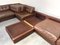 Vintage Leather Modular Sofa, 1970s, Set of 8, Image 16