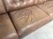 Vintage Leather Modular Sofa, 1970s, Set of 8, Image 14