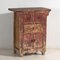 Antiker orientalischer Schrank mit roter Patina, 1900 1