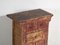 Antiker orientalischer Schrank mit roter Patina, 1900 3