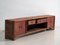 Antiker niedriger roter Fernsehschrank, 1900 7