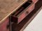Antiker roter Fernsehschrank, 1900 10