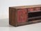 Antiker roter Fernsehschrank, 1900 3