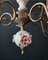Vintage Ceramic Chandelier, Italy, 1950s, Image 9