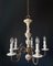 Vintage Ceramic Chandelier, Italy, 1950s, Image 4
