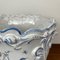 Flowerpot in White & Blue Color, Bird Motif by Moustier Dallier, 1970s 10