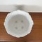 Flowerpot in White & Blue Color, Bird Motif by Moustier Dallier, 1970s 5