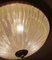 Große Glas Deckenlampe von Honsel, 1960er 4