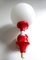 Appliques Space Age Vintage en Verre par Richard Essig, Set de 2 5